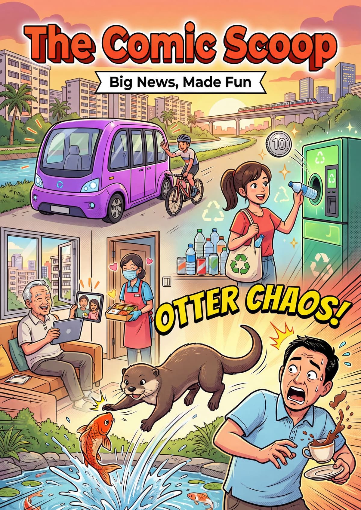 Mini Scoop — weekly current affairs comics subscription for kids